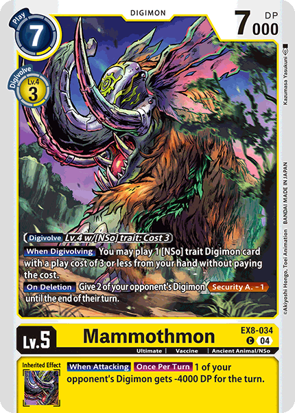 Mammothmon (EX8-034) Common