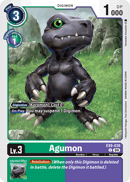 Agumon (EX8-038) Common