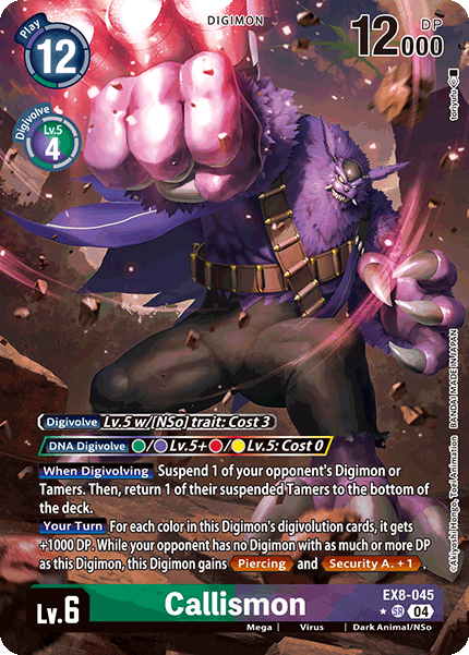 Callismon (EX8-045) Alternative Art