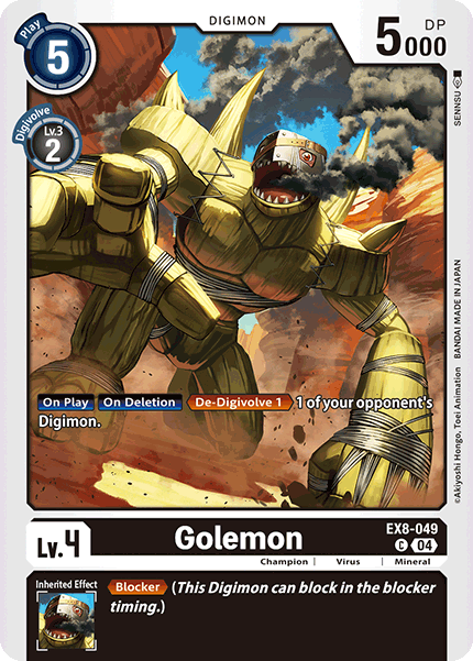 Golemon (EX8-049) Common