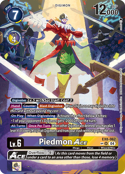 Piedmon ACE (EX8-062) SP Alternative Art