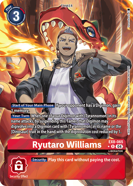 Ryutaro Williams (EX8-065) Alternative Art