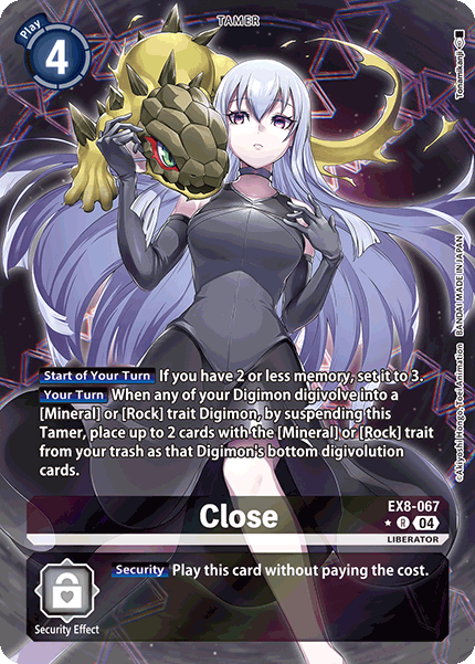 Close (EX8-067) Alternative Art