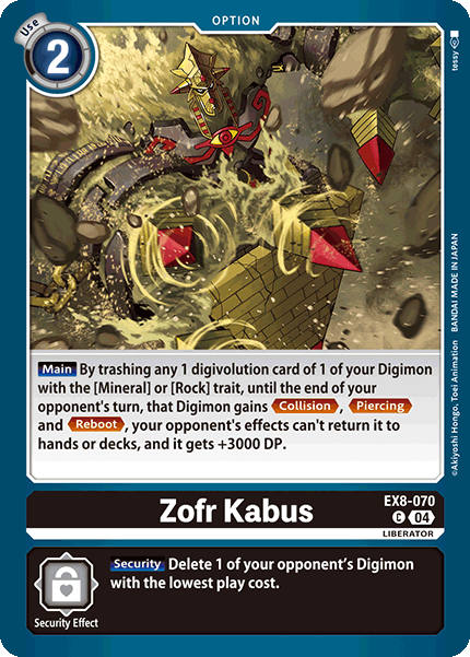 Zofr Kabus (EX8-070) Common