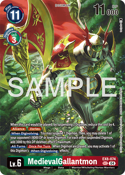 (Pre-order 28/08/2026) MedievalGallantmon (EX8-074) Final Crest (LM08)