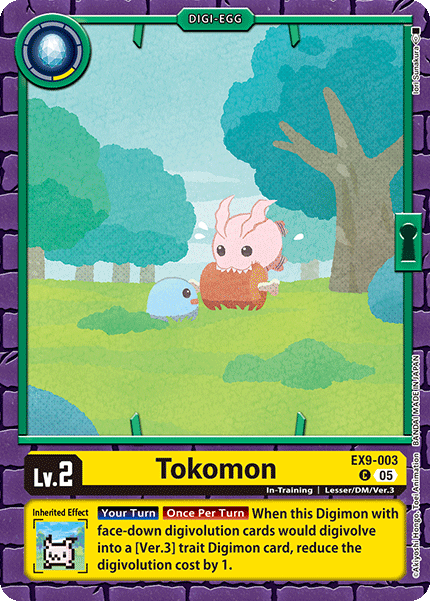 Tokomon (EX9-003) Common