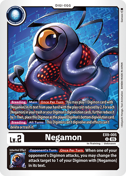 Negamon (EX9-005) Uncommon