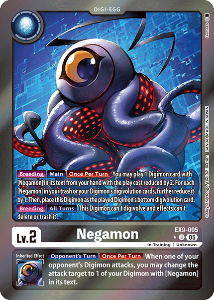 Negamon (EX9-005) Limited Uncommon