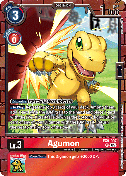 Agumon (EX9-007) Rare