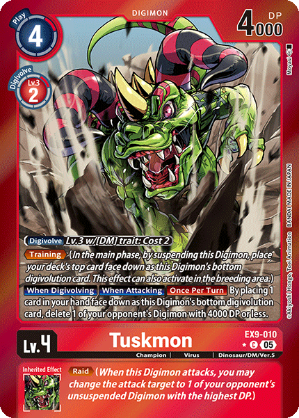 Tuskmon (EX9-010) Limited Common