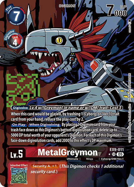 MetalGreymon (EX9-011) Alternative Art
