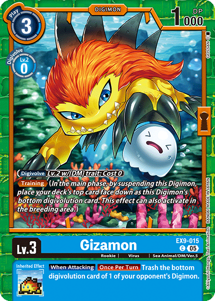 Gizamon (EX9-015) Common