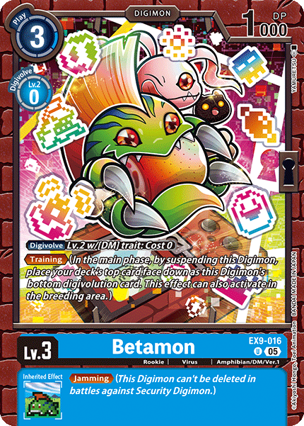 Betamon (EX9-016) Uncommon