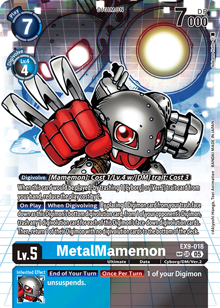 MetalMamemon (EX9-018) SP Alternative Art