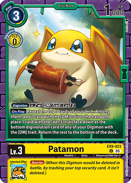 Patamon (EX9-023) Uncommon