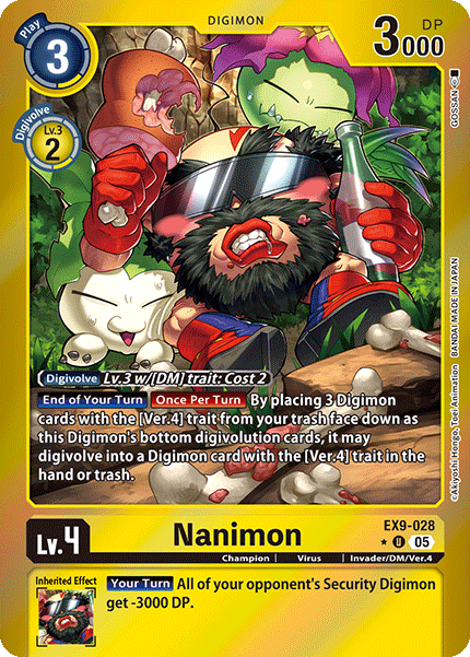 Nanimon (EX9-028) Limited Uncommon