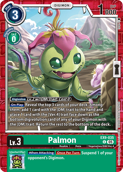 Palmon (EX9-035) Common
