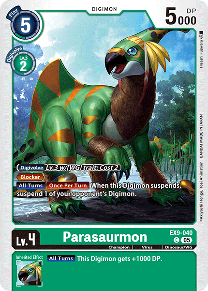Parasaurmon (EX9-040) Common