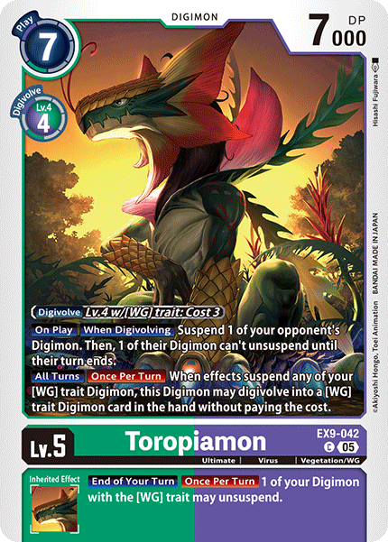 Toropiamon (EX9-042) Common