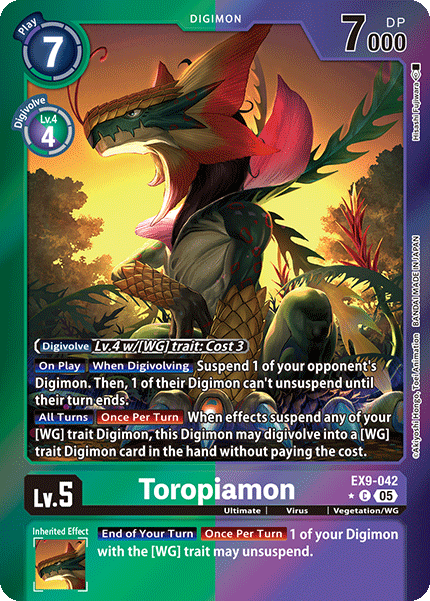 Toropiamon (EX9-042) Limited Common