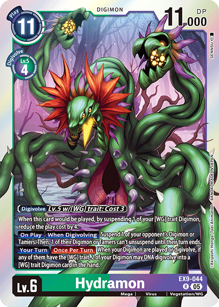 Hydramon (EX9-044) Rare