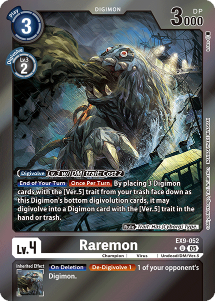 Raremon (EX9-052) Limited Uncommon