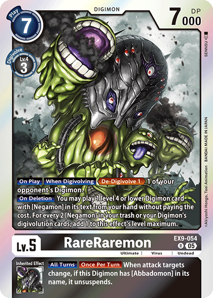 RareRaremon (EX9-054) Rare