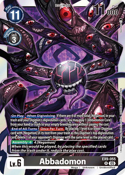 Abbadomon (EX9-055) Rare