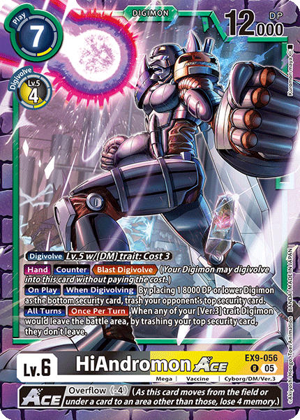 HiAndromon ACE (EX9-056) Rare