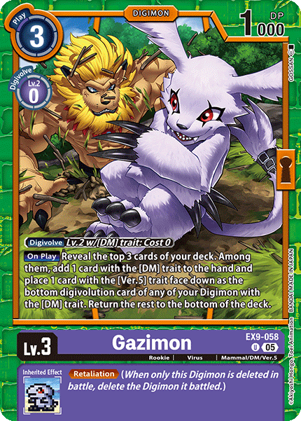 Gazimon (EX9-058) Uncommon