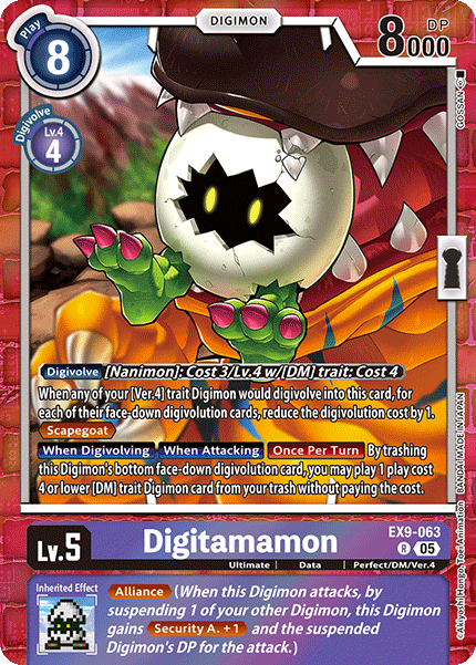 Digitamamon (EX9-063) Rare