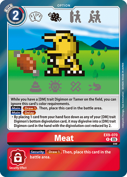 Meat (EX9-070) Rare
