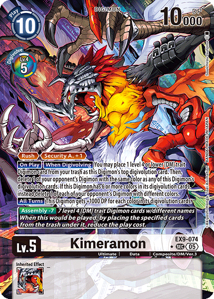 Kimeramon (EX9-074) Alternative Art