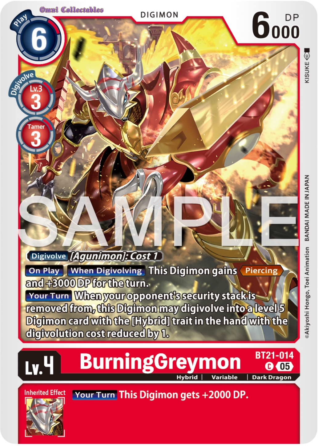 BurningGreymon (BT21-014) Common