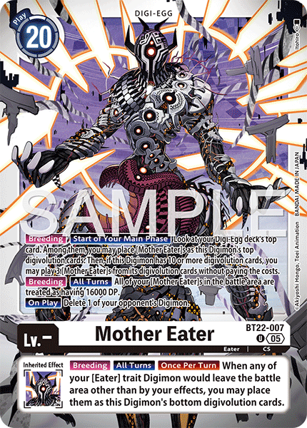 Mother Eater (BT22-007) Uncommon