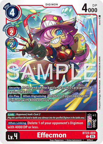 Effecmon (BT22-009) Common