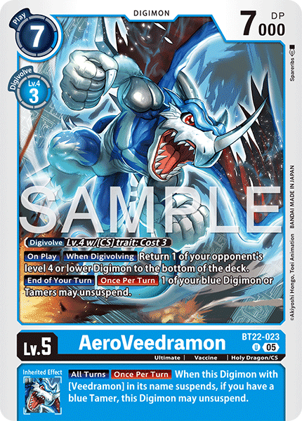AeroVeedramon (BT22-023) Uncommon