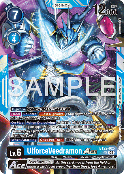 UlforceVeedramon ACE (BT22-025) Super Rare