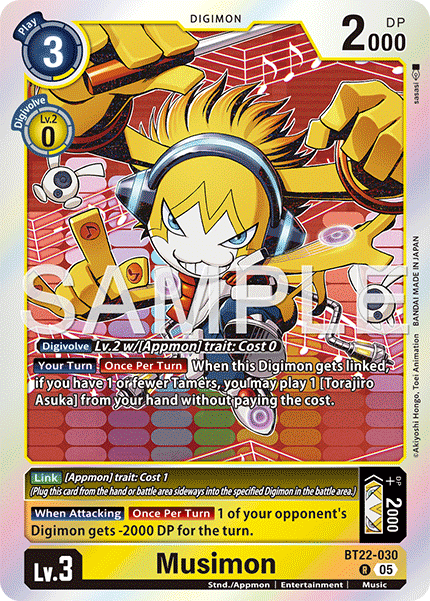 Musimon (BT22-030) Rare