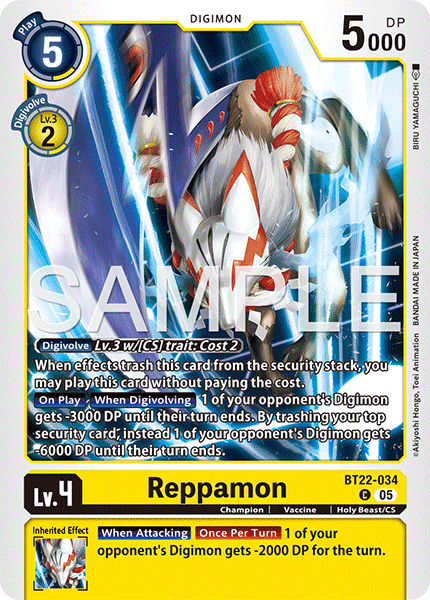 Reppamon (BT22-034) Common