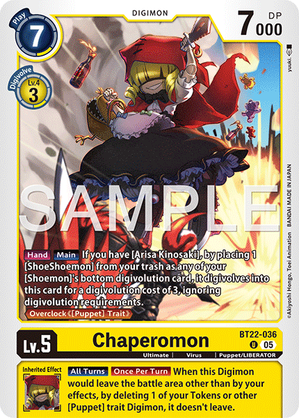 Chaperomon (BT22-036) Uncommon