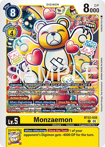 Monzaemon (BT22-038) Common
