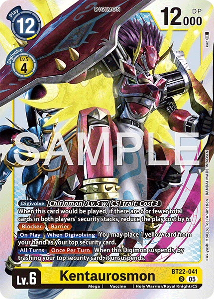 Kentaurosmon (BT22-041) Rare