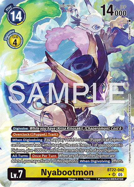 Nyabootmon (BT22-042) Alternative Art