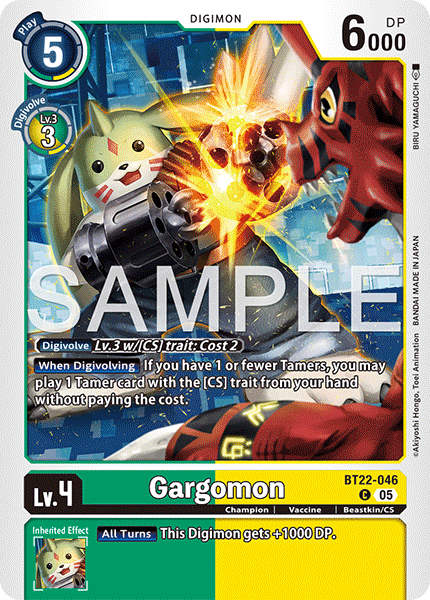 Gargomon (BT22-046) Common