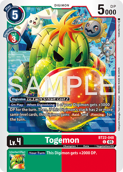 Togemon (BT22-048) Common