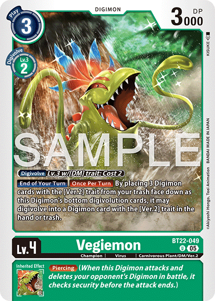Vegiemon (BT22-049) Uncommon