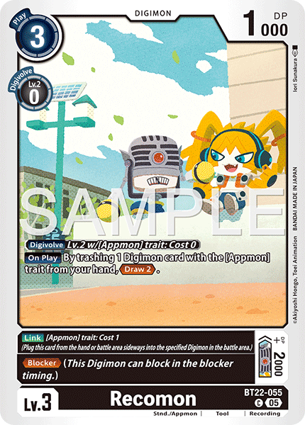 Recomon (BT22-055) Common