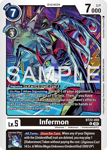 Infermon (BT22-059) Uncommon