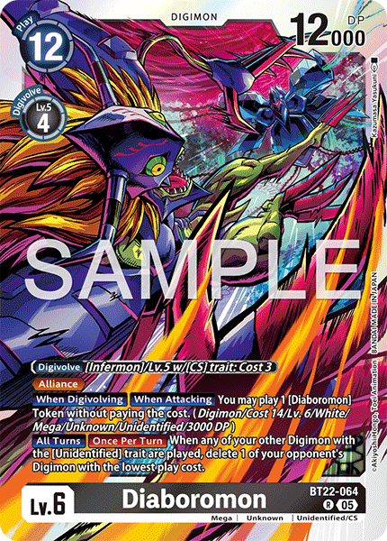 Diaboromon (BT22-064) Rare